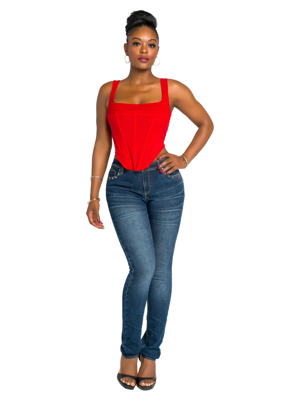 Sweetheart Low-Rise Skinny Jean